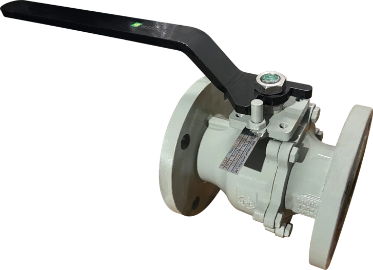 SS316 Two Piece Flange End Ball Valve